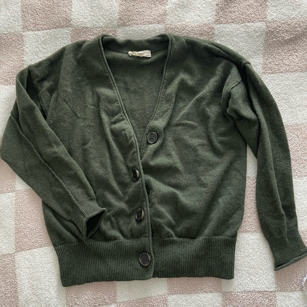 Madewell cashmere cardigan